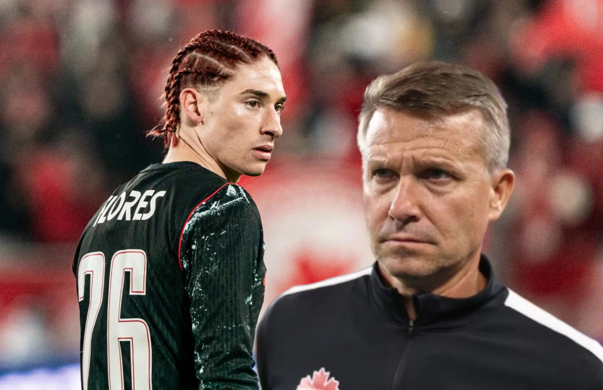 Marcelo Flores jugó en los dos encuentros que disputó el cuadro canadiense esta Fecha FIFA de marzo.