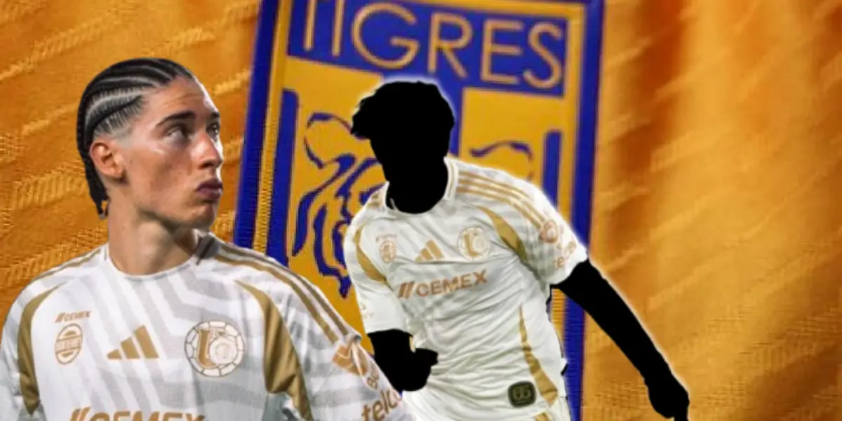 Marcelo Flores junto a futbolista incógnito de Tigres / FOTO INSTAGRAM