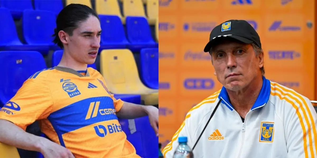 Marcelo Flores lleva una semana entrenando con los Tigres de la UANL