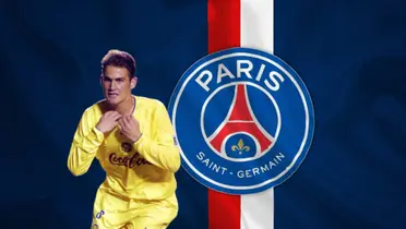 Marcelo Lipatín y logo del PSG/Foto Wallpaper Abyss.