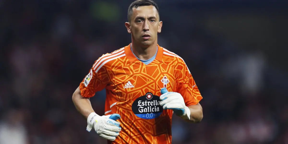 Marchesín en partido con Celta. Foto: Transfermarkt