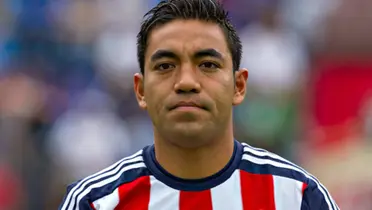 Marco Fabian con el jersey de Chivas / FOTO LIGA MX