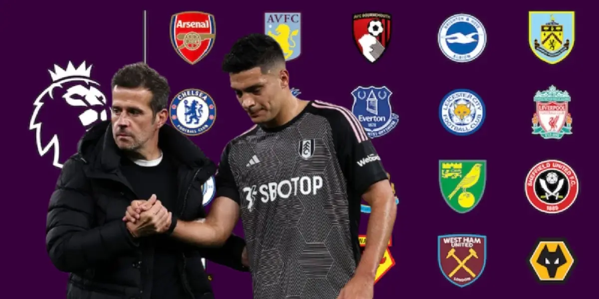 Marco Silva junto a Raúl Jiménez / FOTO BOLAVIP