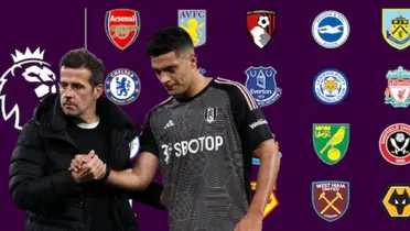 Marco Silva junto a Raúl Jiménez / FOTO BOLAVIP