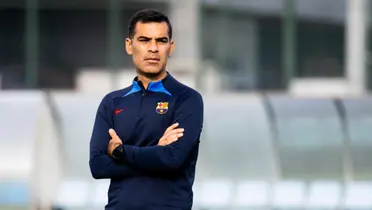 Márquez en partido con Barca B. Foto: Infobae