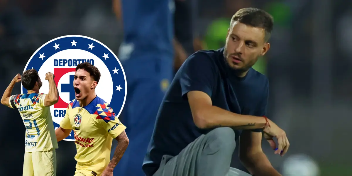 Martín Anselmi analizando el partido. Foto: ESTO