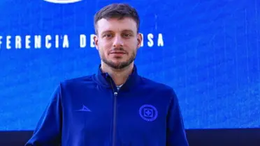 Martín Anselmi con el uniforme de Cruz Azul / LA MÁQUINA CELESTE