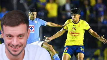 Martín Anselmi en el Cruz Azul vs América / FOTO IMAGO7
