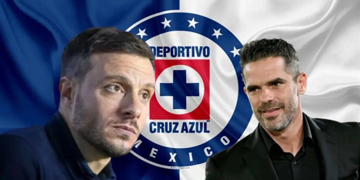 Martín Anselmi junto a Fernando Gago / FOTO GETTY IMAGES