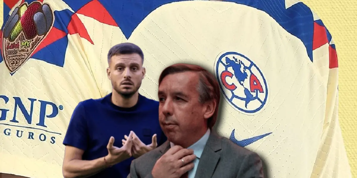 Martín Anselmi y Emilio Azcárraga/Foto Juanfutbol.