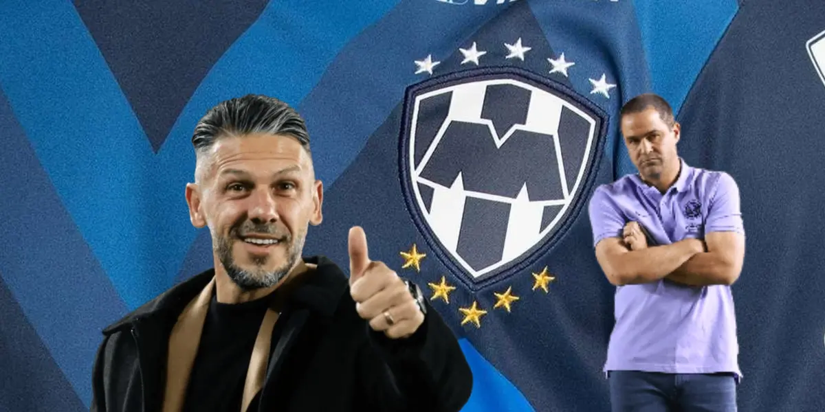 Martín Demichelis alzando el dedo y André Jardine/ Foto Coppel.