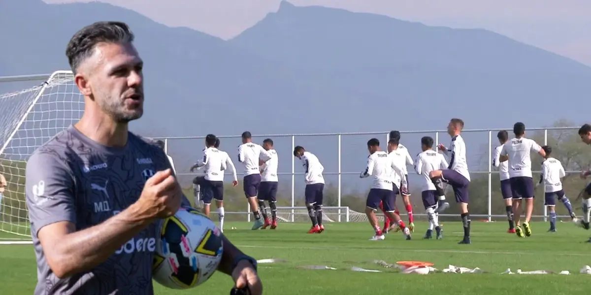 Martín Demichelis en El Barrial / FOTO ABC NOTICIAS