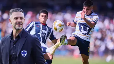 Martín Demichelis en el Pumas vs Rayados / FOTO EXCÉLSIOR