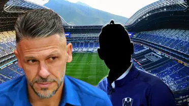 Martín Demichelis junto a DT incógnito de Rayados / FOTO JUAN FÚTBOL