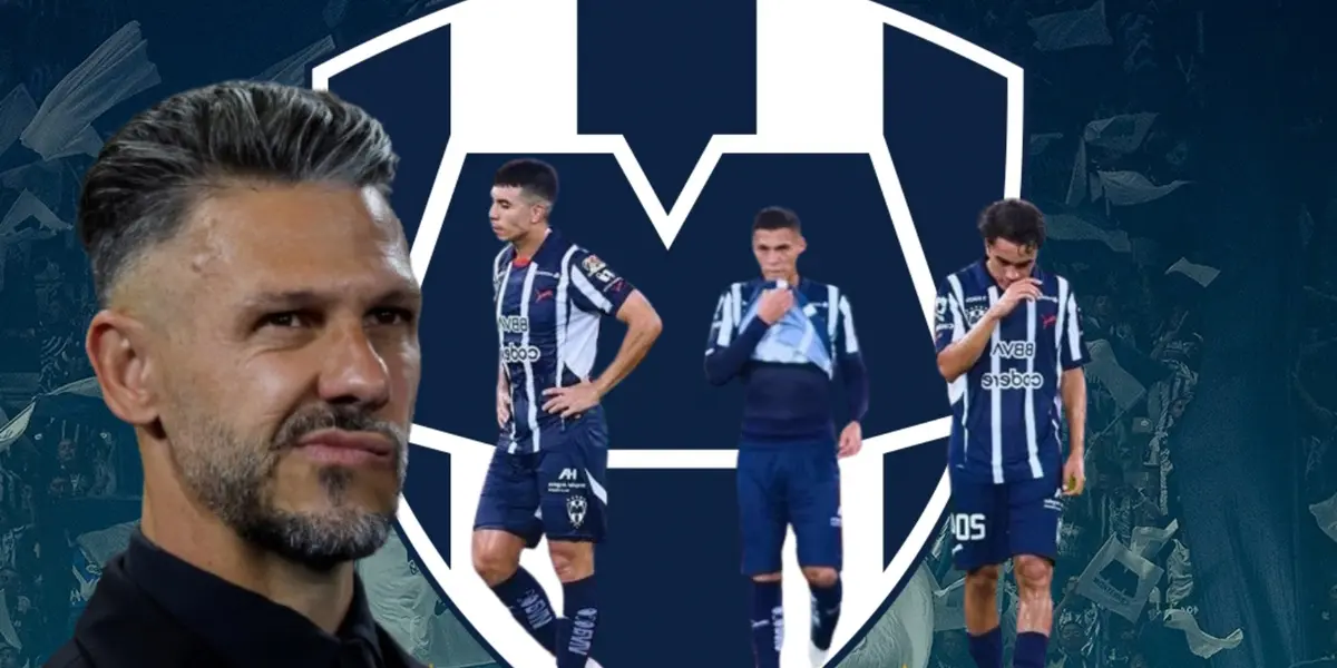 Martín Demichelis junto a futbolistas de Rayados / FOTO DIARIO OLÉ