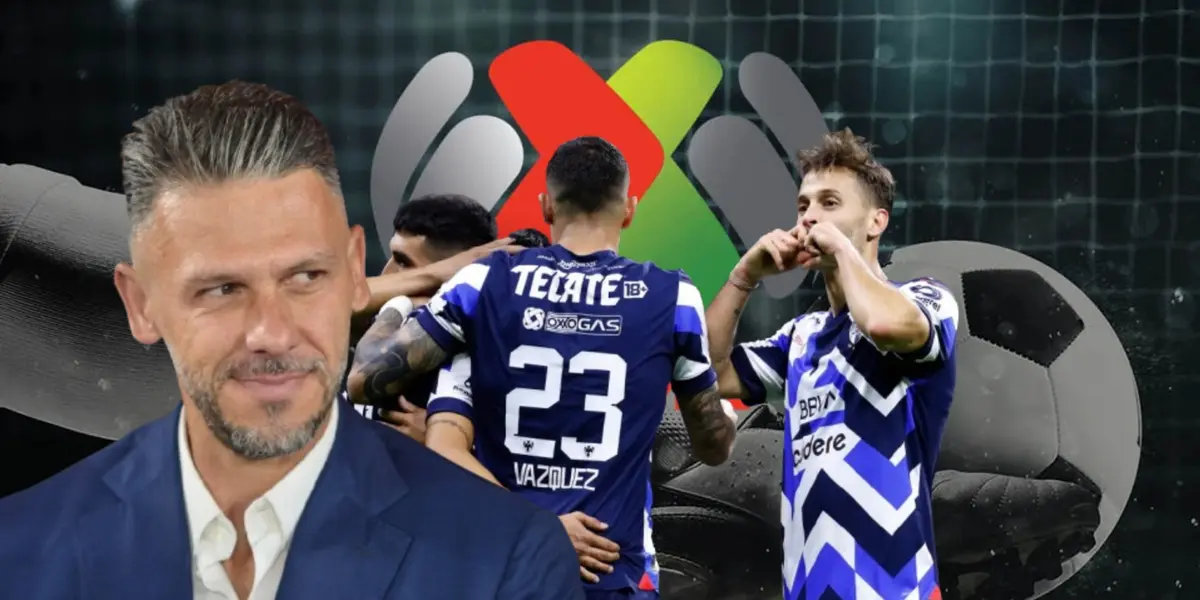 Martín Demichelis junto a futbolistas de Rayados / FOTO GETTY IMAGES