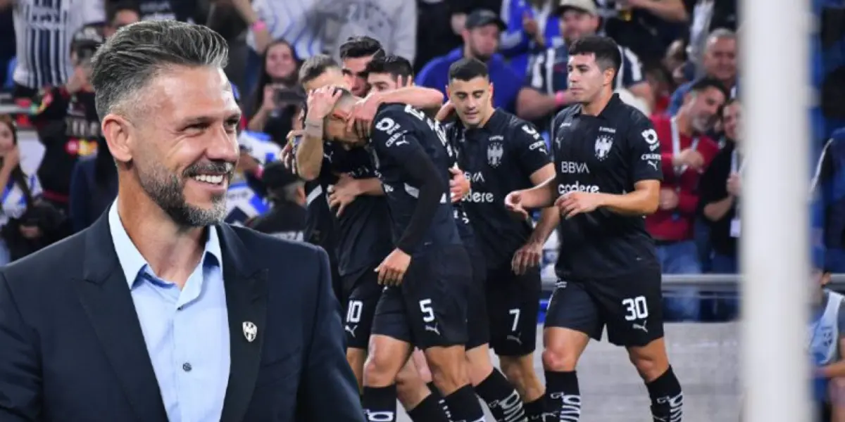 Martín Demichelis junto a futbolistas de Rayados / FOTO POSTA DEPORTES