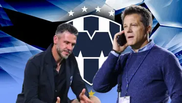 Martín Demichelis junto a José Antonio Noriega / FOTO ESTO
