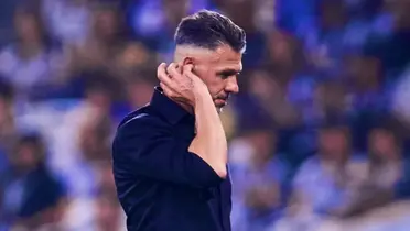 Martín Demichelis tras la caída ante Xolos / FOTO EL COMENTARIO