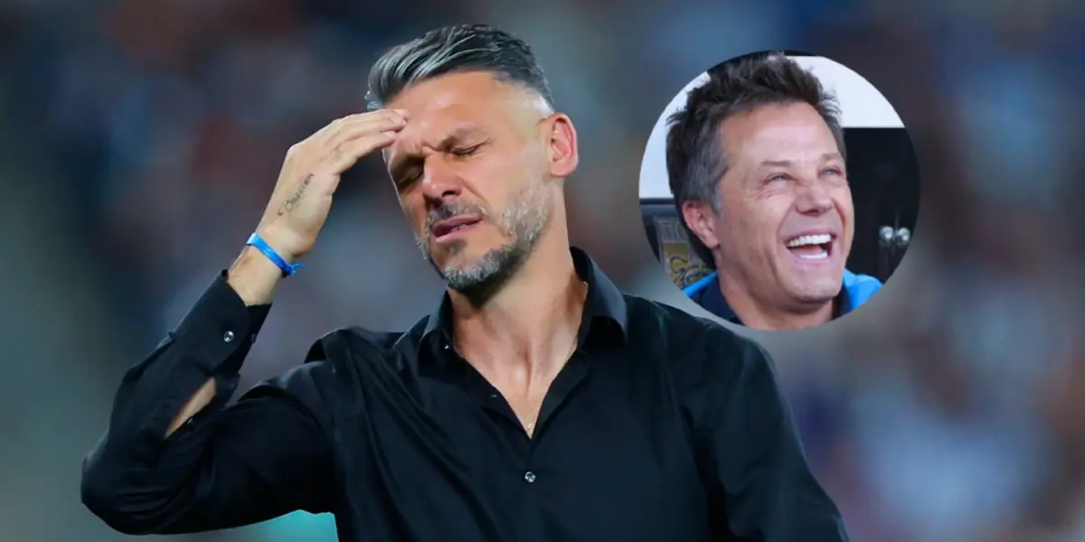 Martín Demichelis y José Antonio Noriega/Foto ESPN.