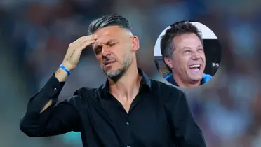 Martín Demichelis y José Antonio Noriega/Foto ESPN.