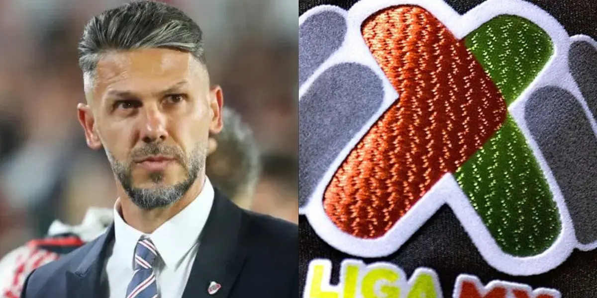 Martín Demichelis y logo de la Liga MX/Foto El Universal.