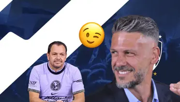 Martín Demichelis y Santiago Baños/Foto Rayados.