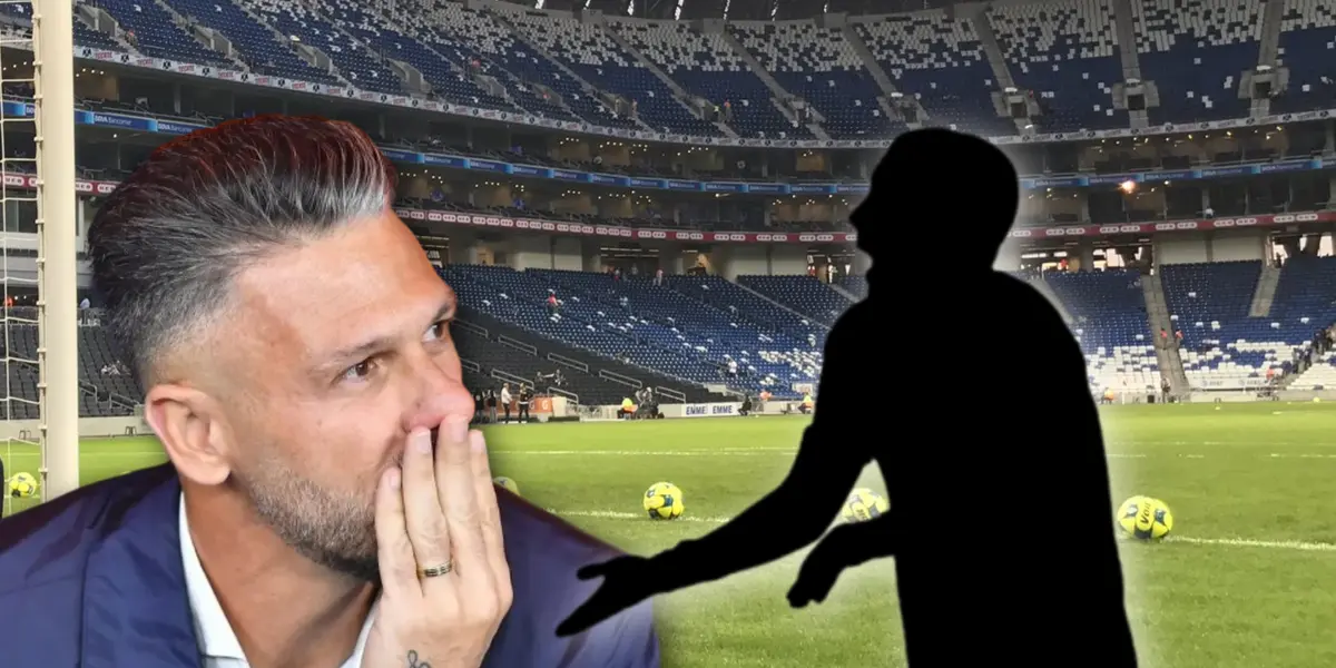 Martín Demichelis y silueta de jugador/Foto Dorados.