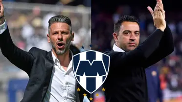 Martín Demichelis y Xavi Hernández/Foto Marca.