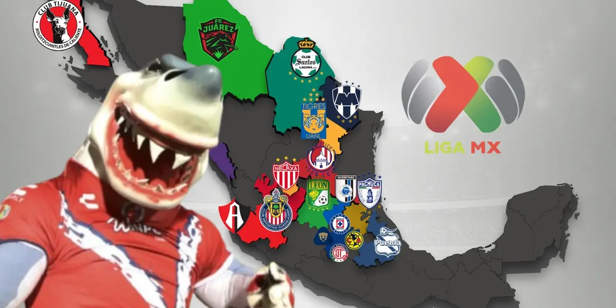 Mascota del Veracruz junto a equipos mexicanos / FOTO YAHOO NOTICIAS