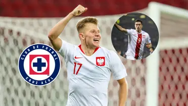 Mateusz Bogusz y Robert Lewandowski/Foto Transfermarkt.