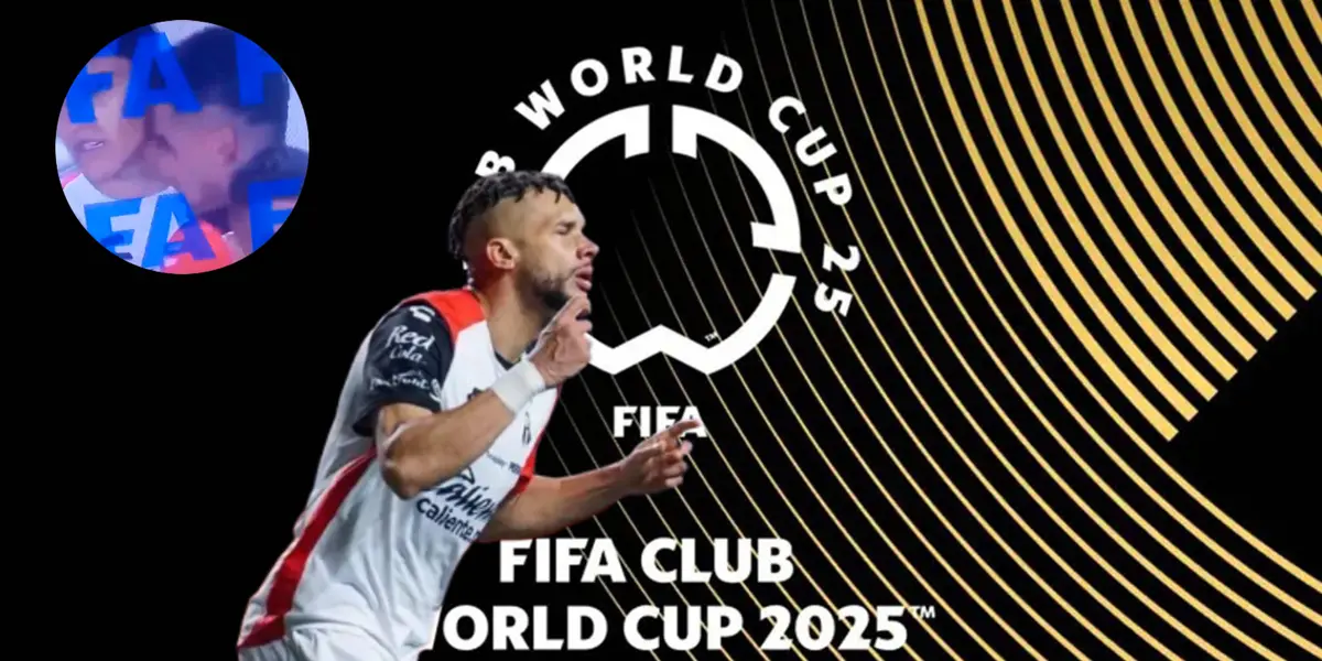 Matheus Doria junto al logo del Mundial de Clubes 2025 / FOTO EXCÉLSIOR