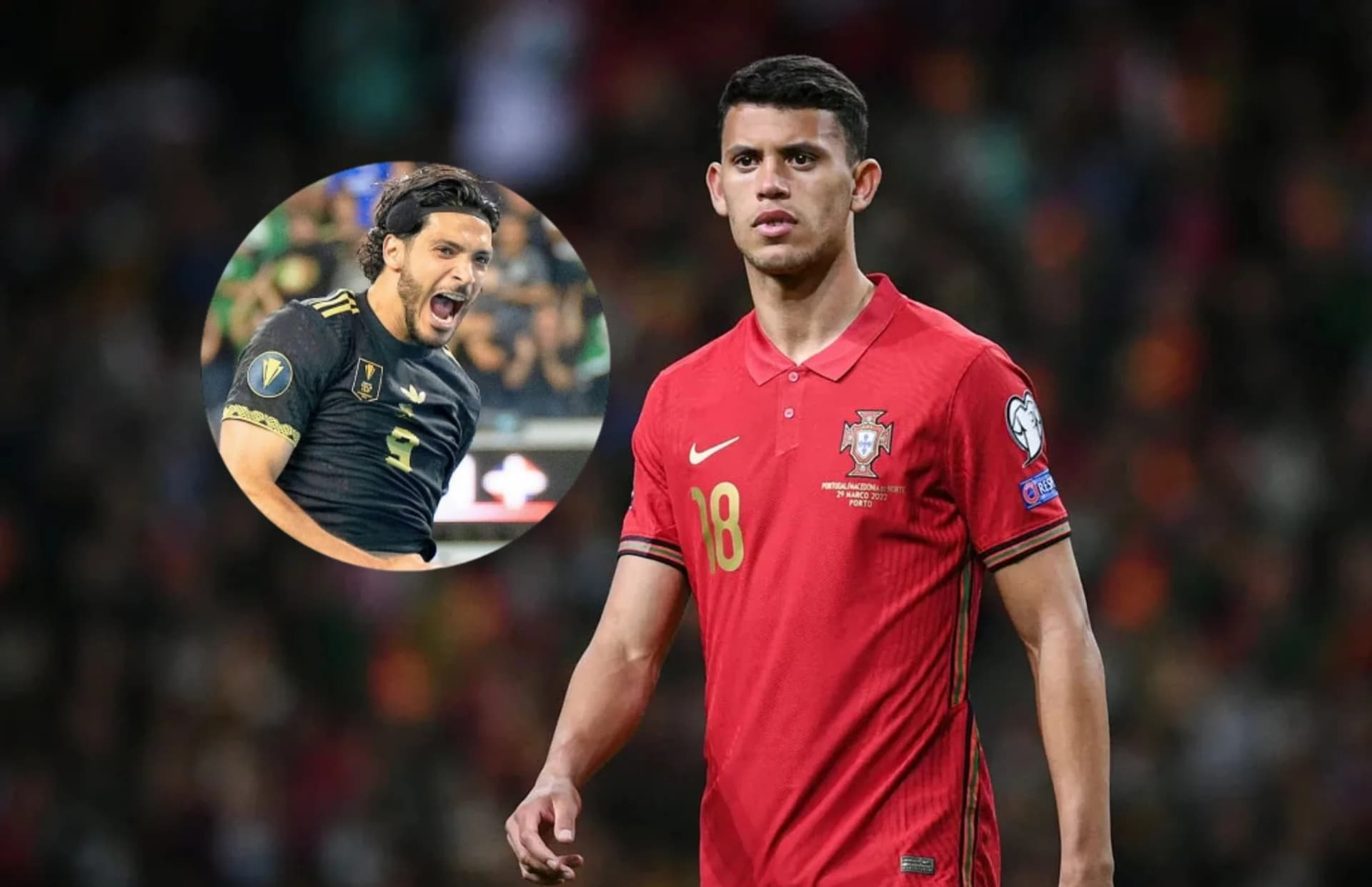 Matheus Nunes habló sobre lo que será jugar en contra del delantero nacional y el Tri en general.