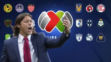 Matías Almeyda junto a equipos de la Liga MX / FOTO ESTO