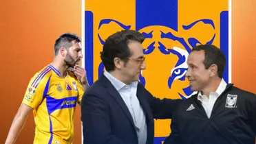 Mauricio Culebro, André Pierre Gignac y Gerardo Torrado/Foto Goal.