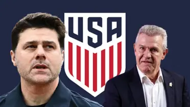 Mauricio Pochettino junto a Javier Aguirre / FOTO BBC