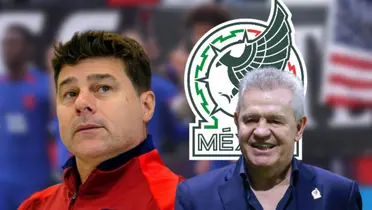 Mauricio Pochettino y Javier Aguirre/Foto Goal.