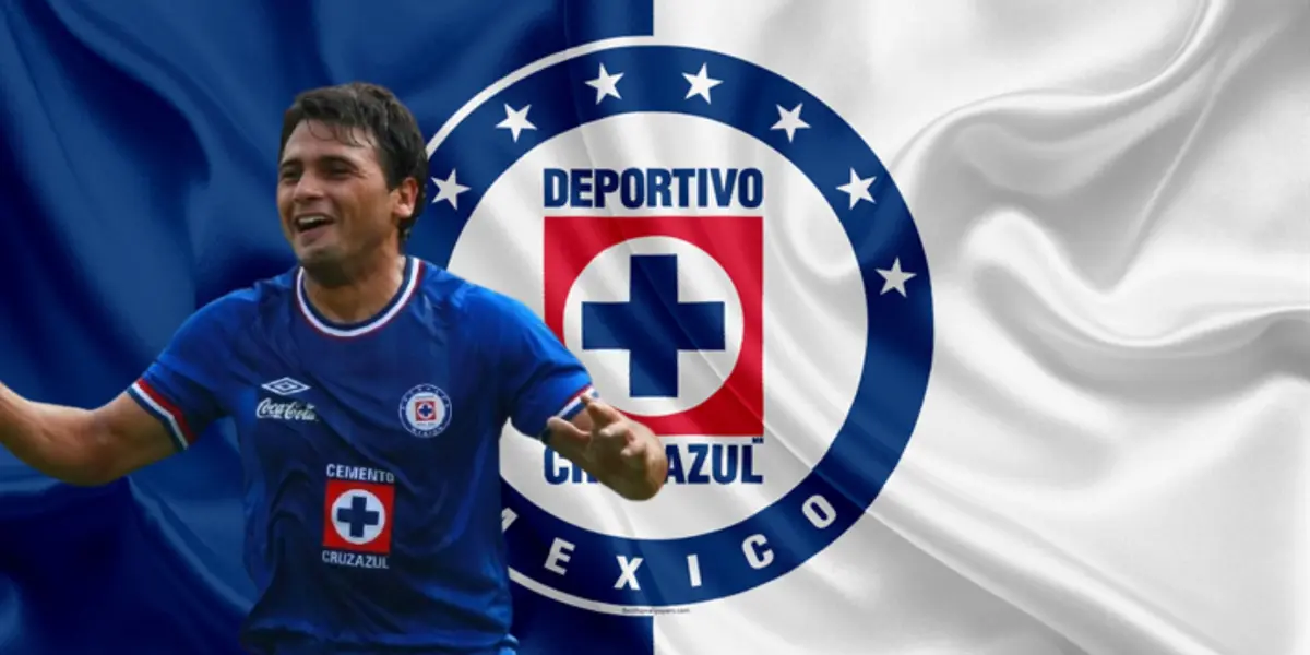 Maxi Biancucchi como jugador del Cruz Azul / FOTO ESPN