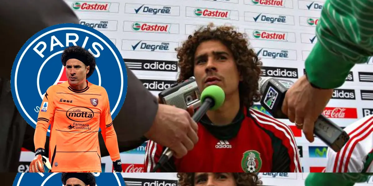Memo Ochoa pudo jugar Champions con el PSG, el fútbol no fue justo con él y todo por el clembuterol