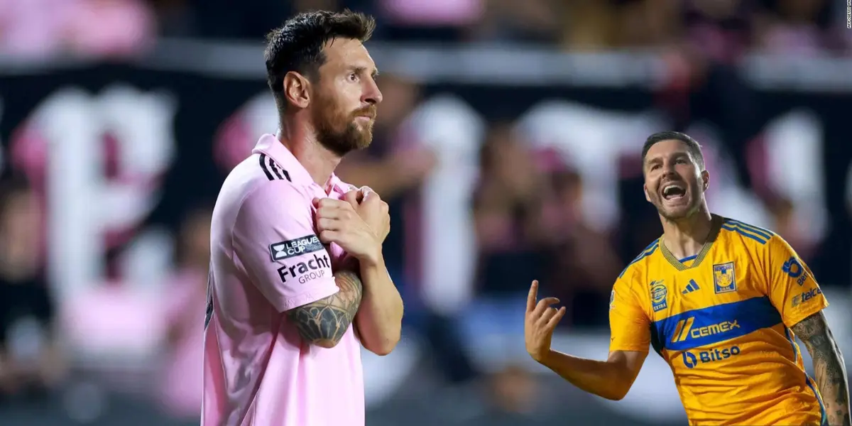 Messi en partido, Foto: Bolavip, con Gignac al frente