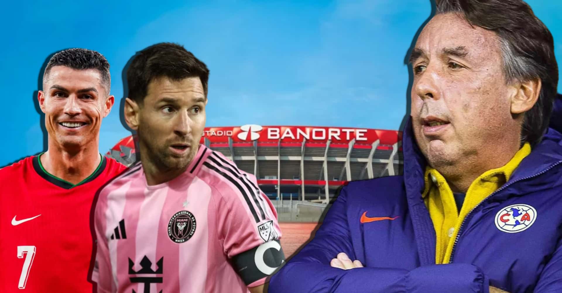 Messi y CR7 no jugarán en México