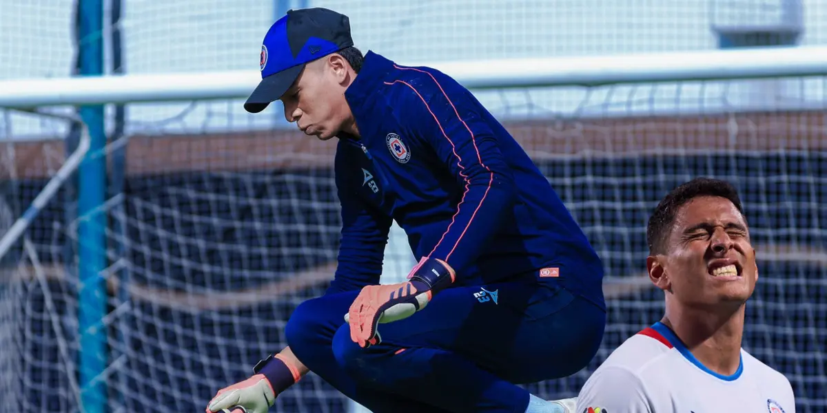 Mier en entrenamiento. Foto: Cruz Azul