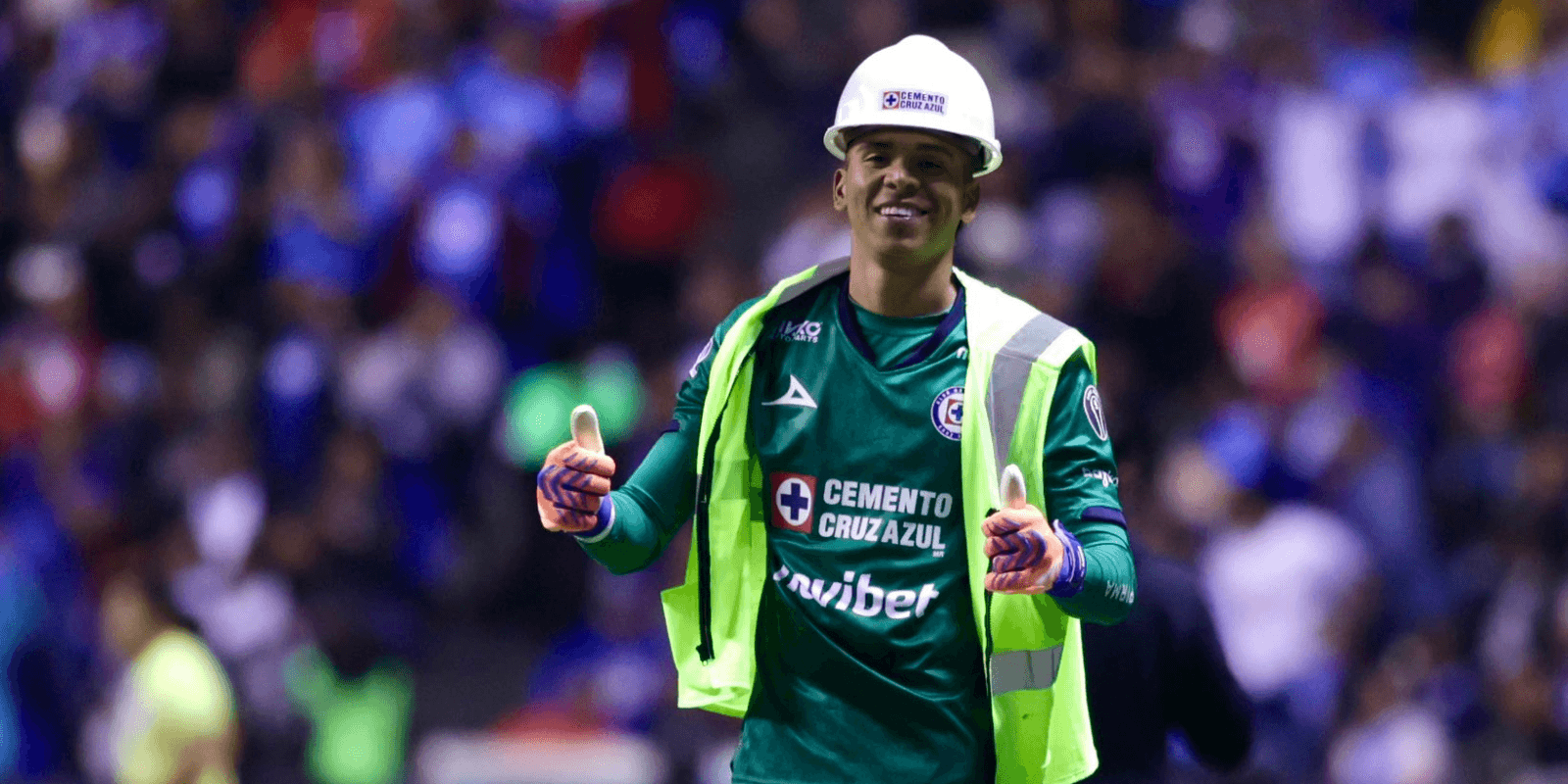 Mier festejando. Foto: Cruz Azul