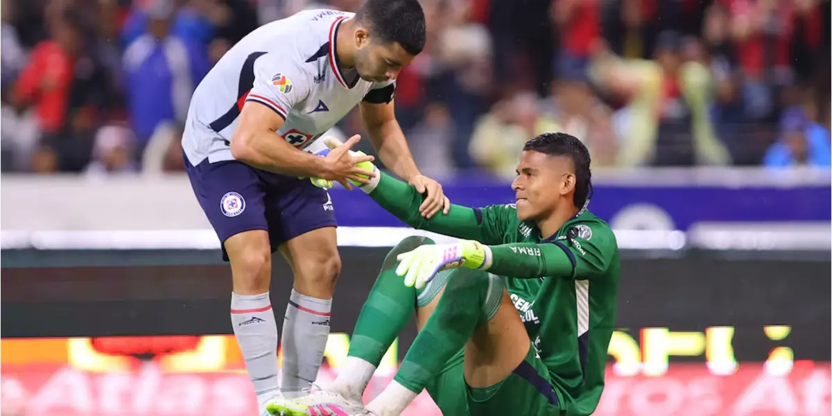 Mier y Lira tras el error. Foto: El Universal