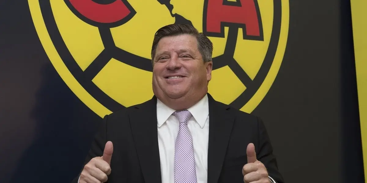 Miguel Herrera presentado como nuevo entrenador del América / FOTO CLUB AMÉRICA
