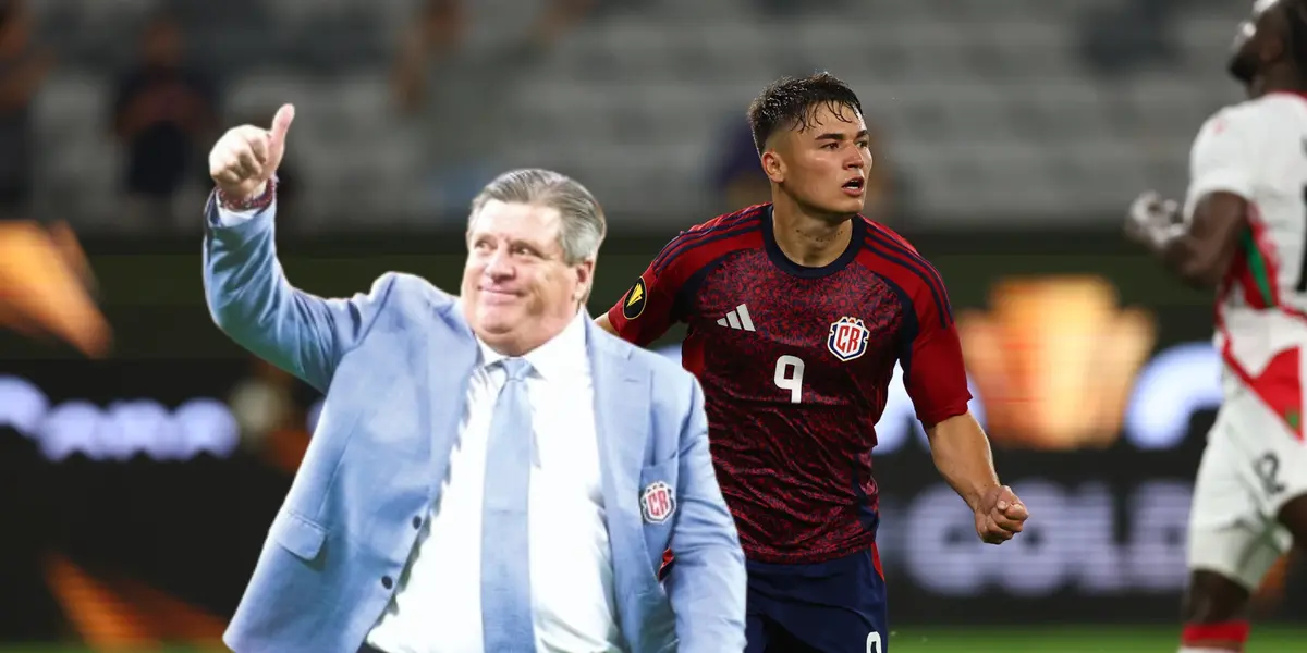 Miguel Herrera y jugador de Costa Rica/Foto CONCACAF.