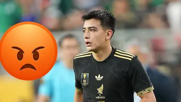 Mora en partido. Foto: Getty