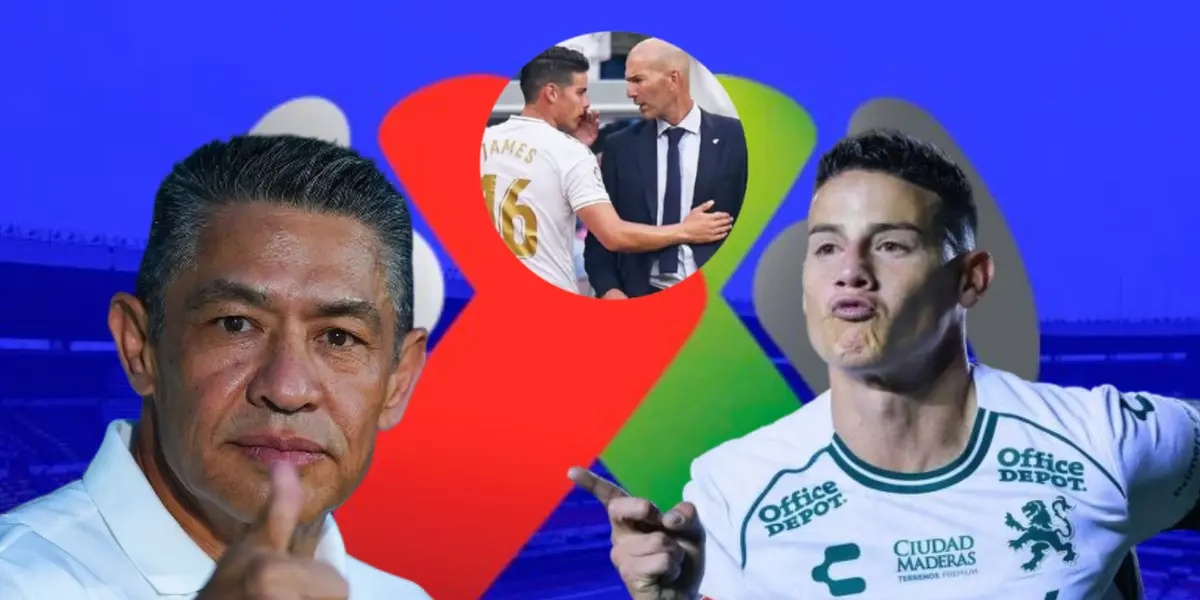 Nacho Ambriz y James Rodríguez/Foto Libero.