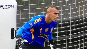 Nahuel en entreno. Foto: Tigres