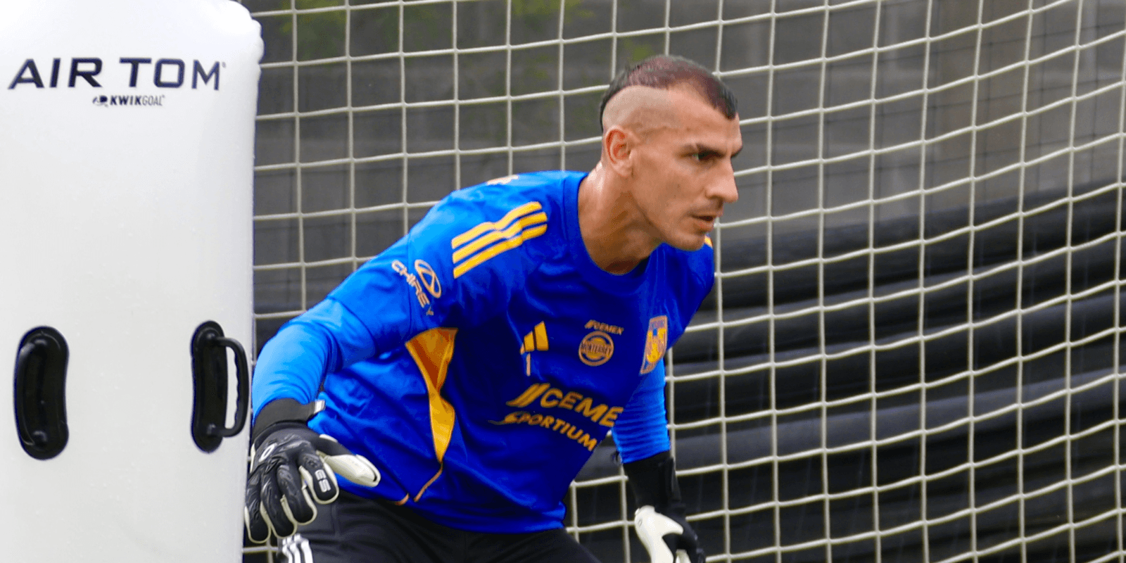 Nahuel en entreno. Foto: Tigres